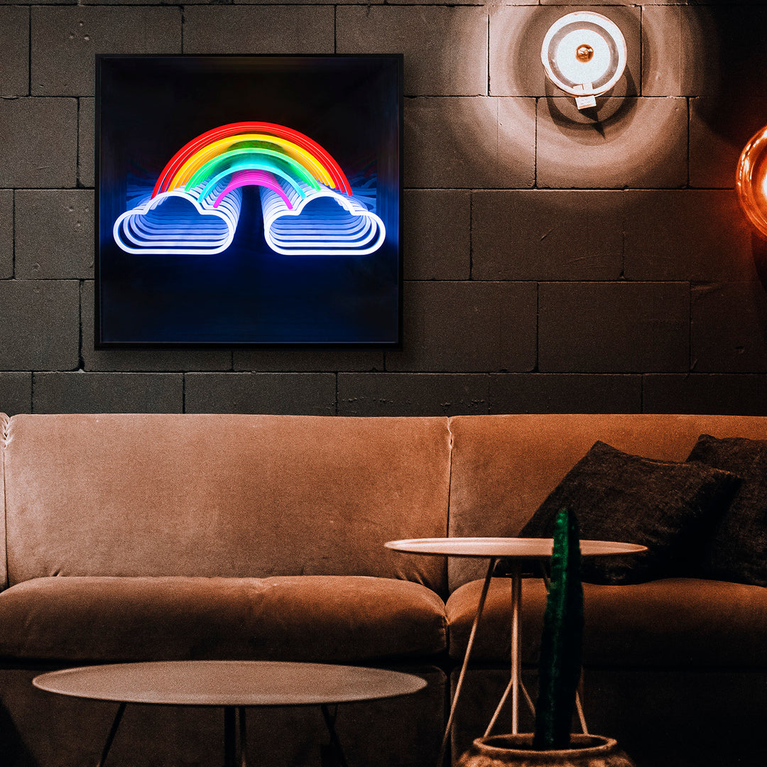 "Rainbow" 3D Infinity LED Neonskylt