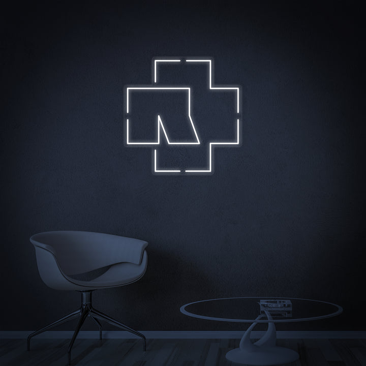 "Rammstein" Neonskylt