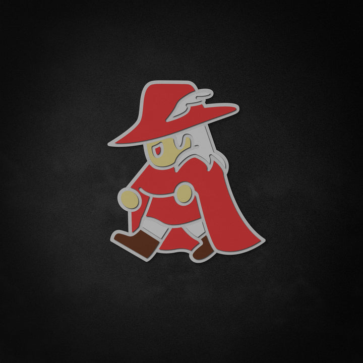 "Red Mage Sign" Neon Like