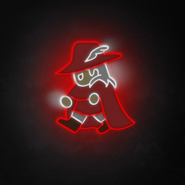 "Red Mage Sign" Neon Like