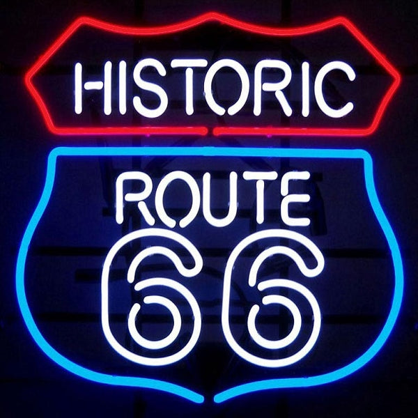 "Route 66" Neonskylt
