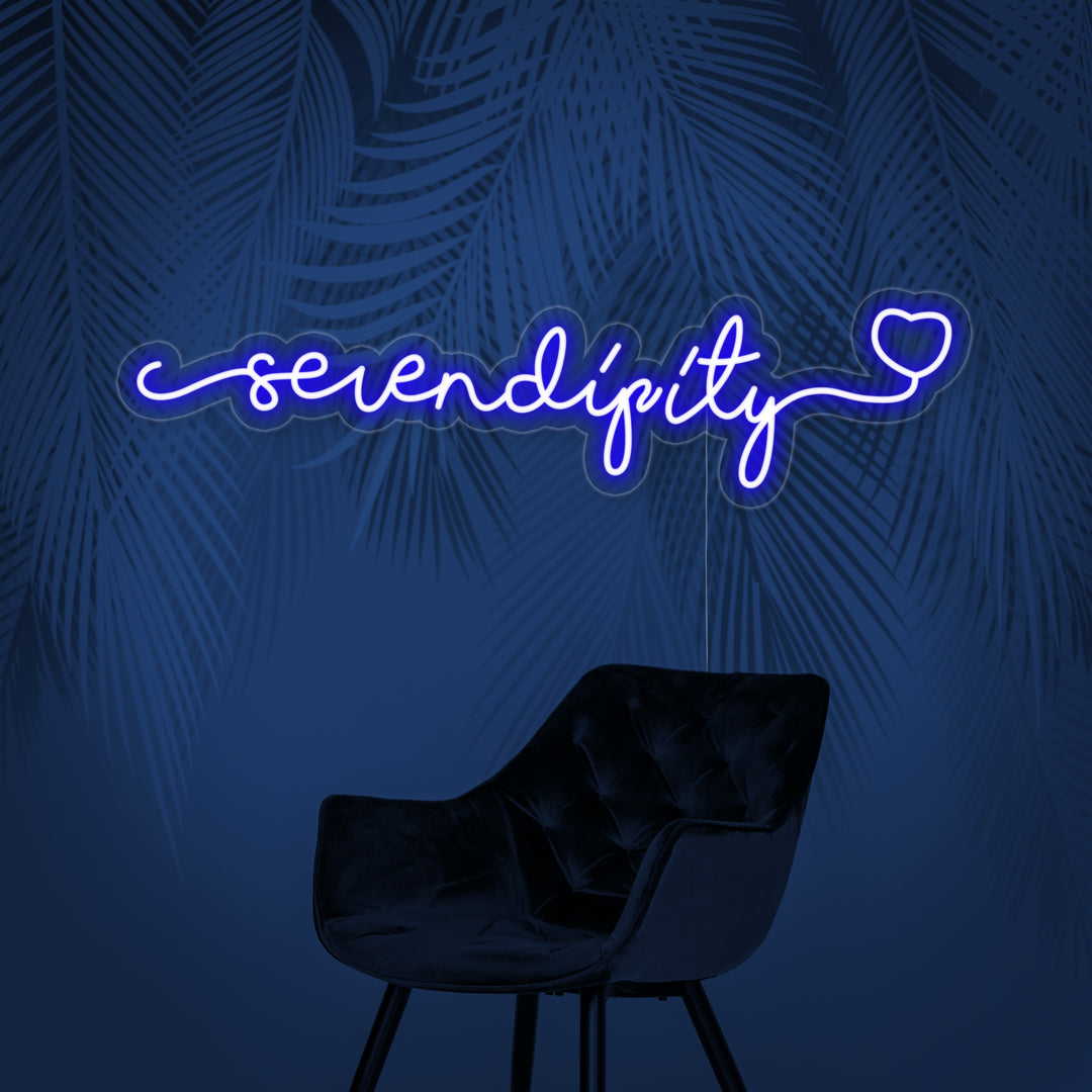 "Serendipity" Neonskylt