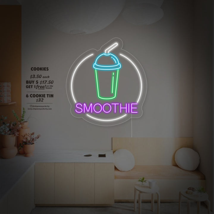 "Smoothie" Neonskylt