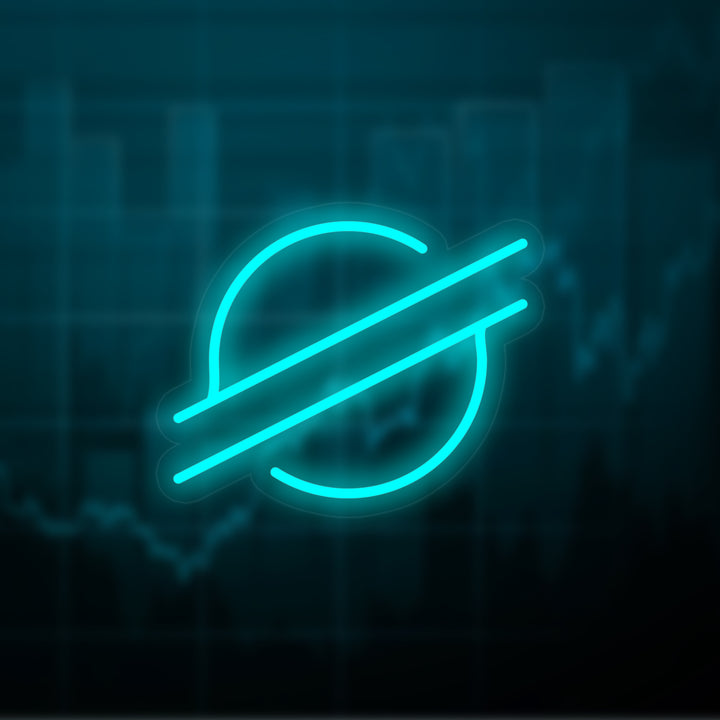 "Stellar Xlm-Logotyp" Neonskylt