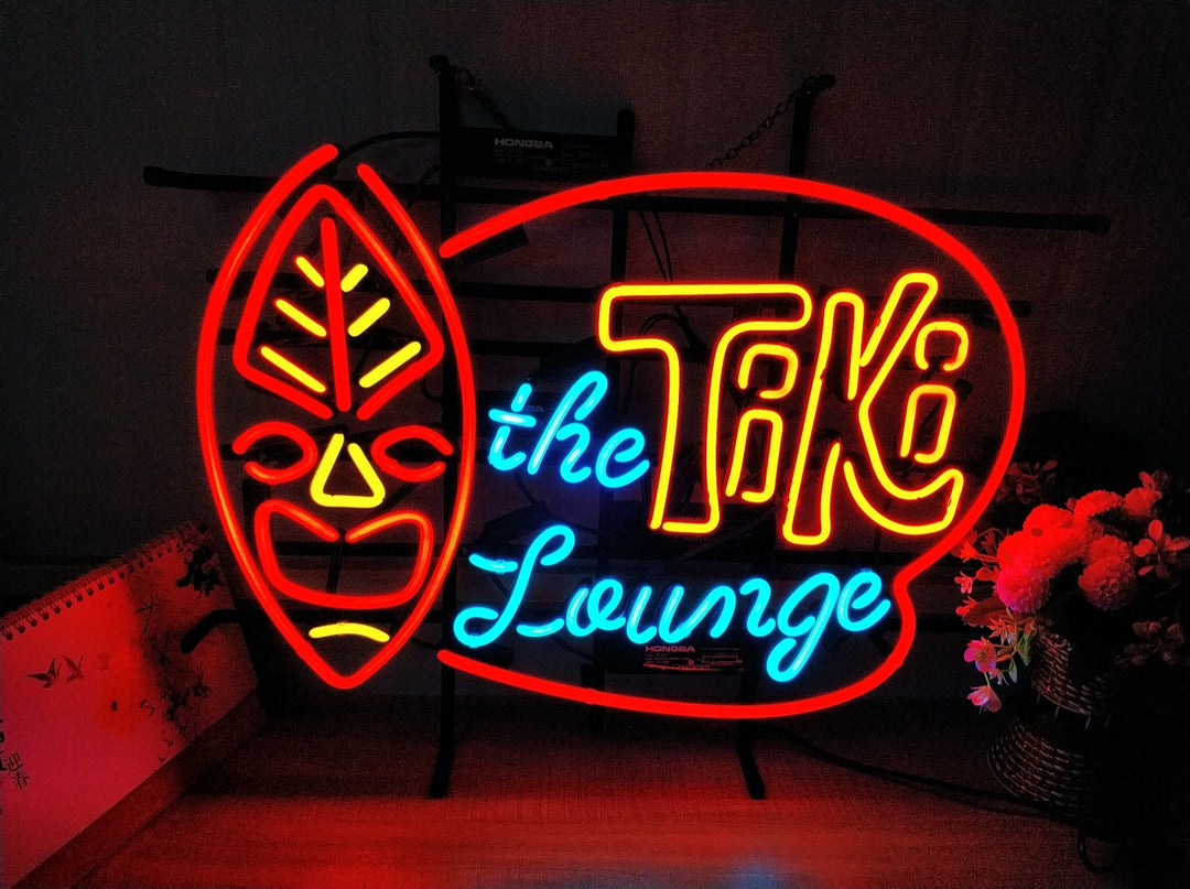 "The TIKI Lounge" Neonskylt
