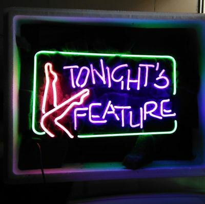"Tonights Feature" Neonskylt