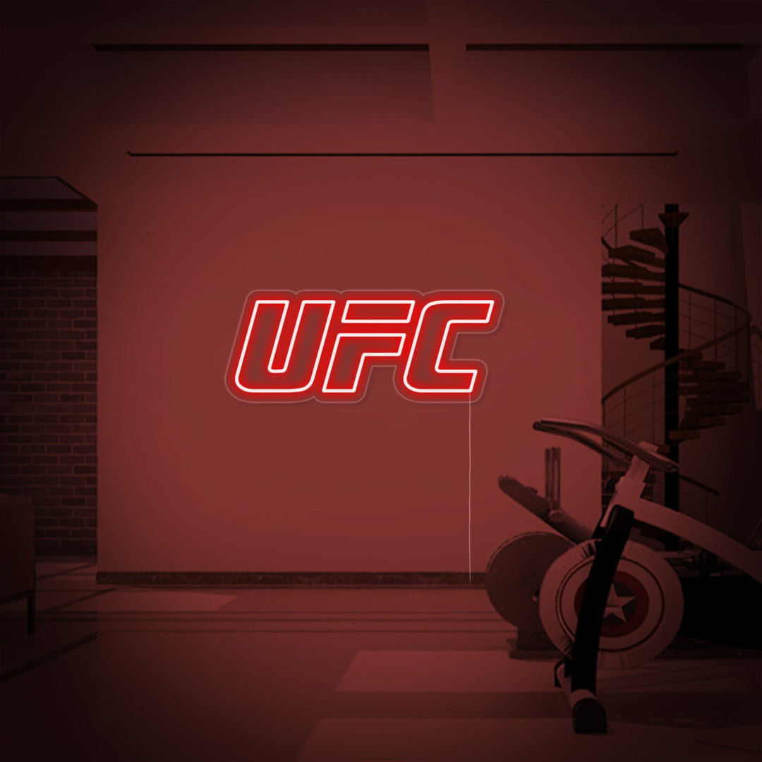 "UFC" Neonskylt