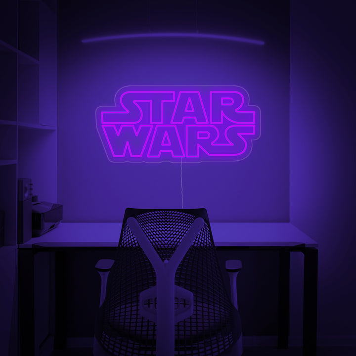 "Star Wars" Neonskylt