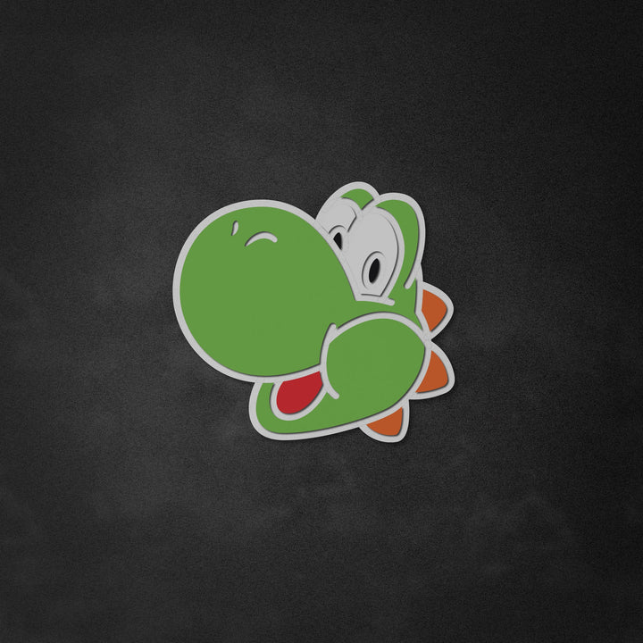 "Yoshi tecken" Neon Like