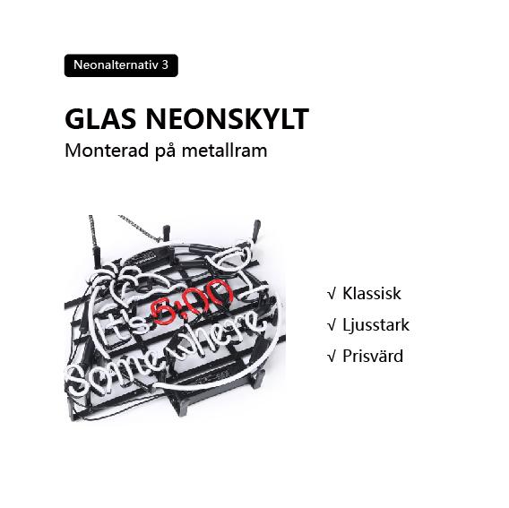 "Kamera" Neonskylt