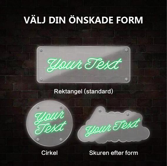"Kamera" Neonskylt